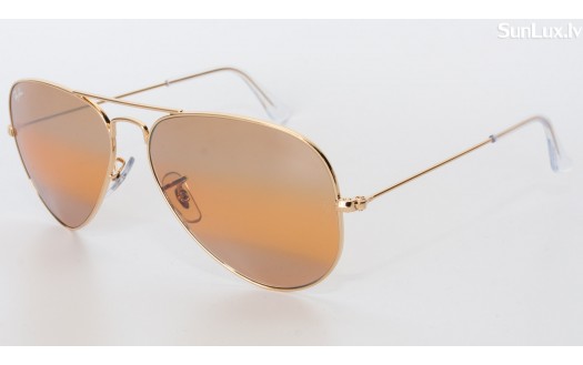 Ray-Ban Aviator Yellow Photochromatic (RB3025 001/4F 58mm) saules brilles